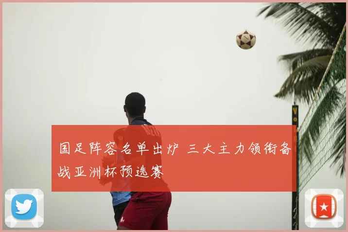 国足阵容名单出炉 三大主力领衔备战亚洲杯预选赛